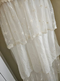 Freya crochet tiered dress