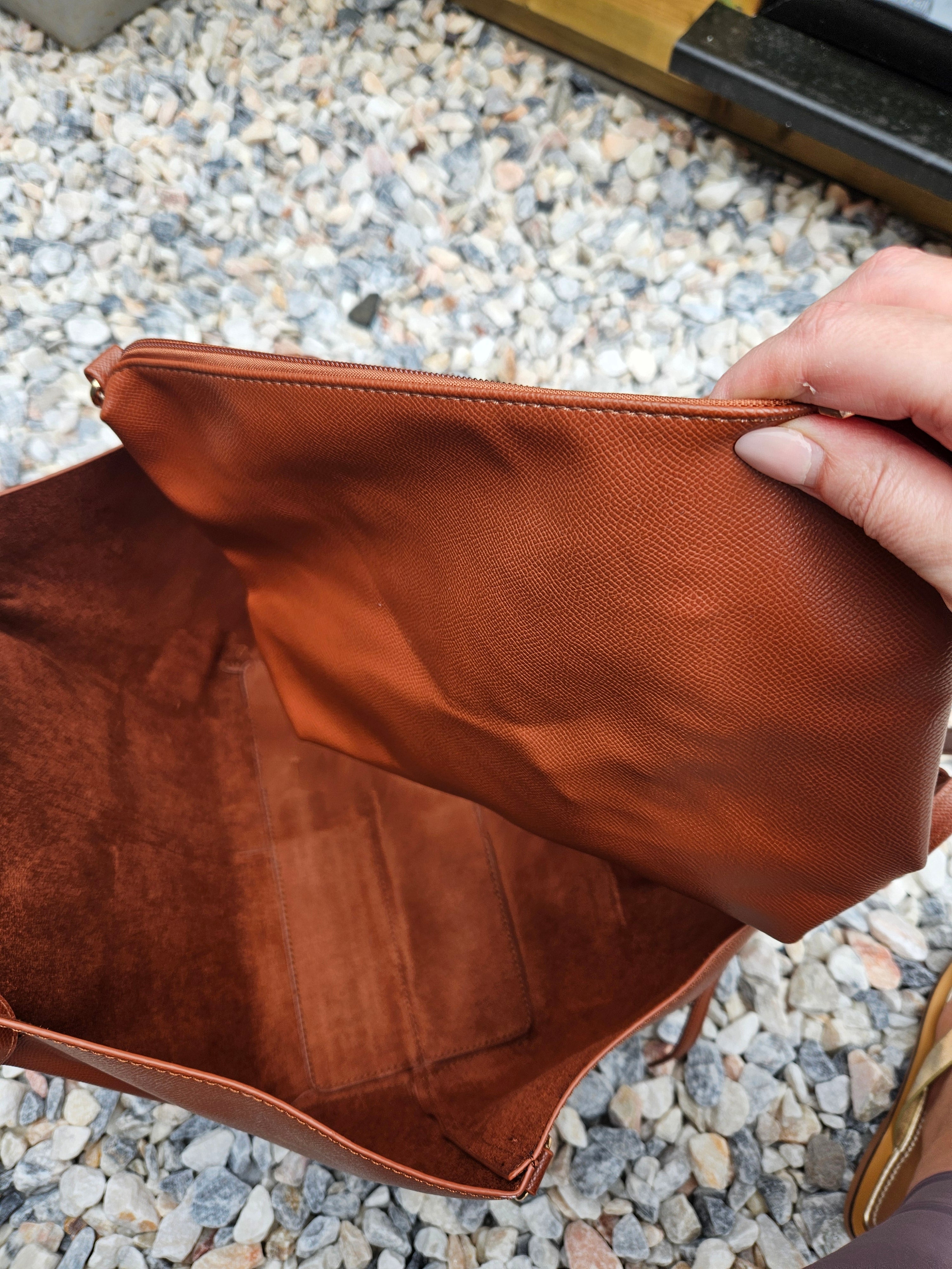 Demi tote bag - Tan