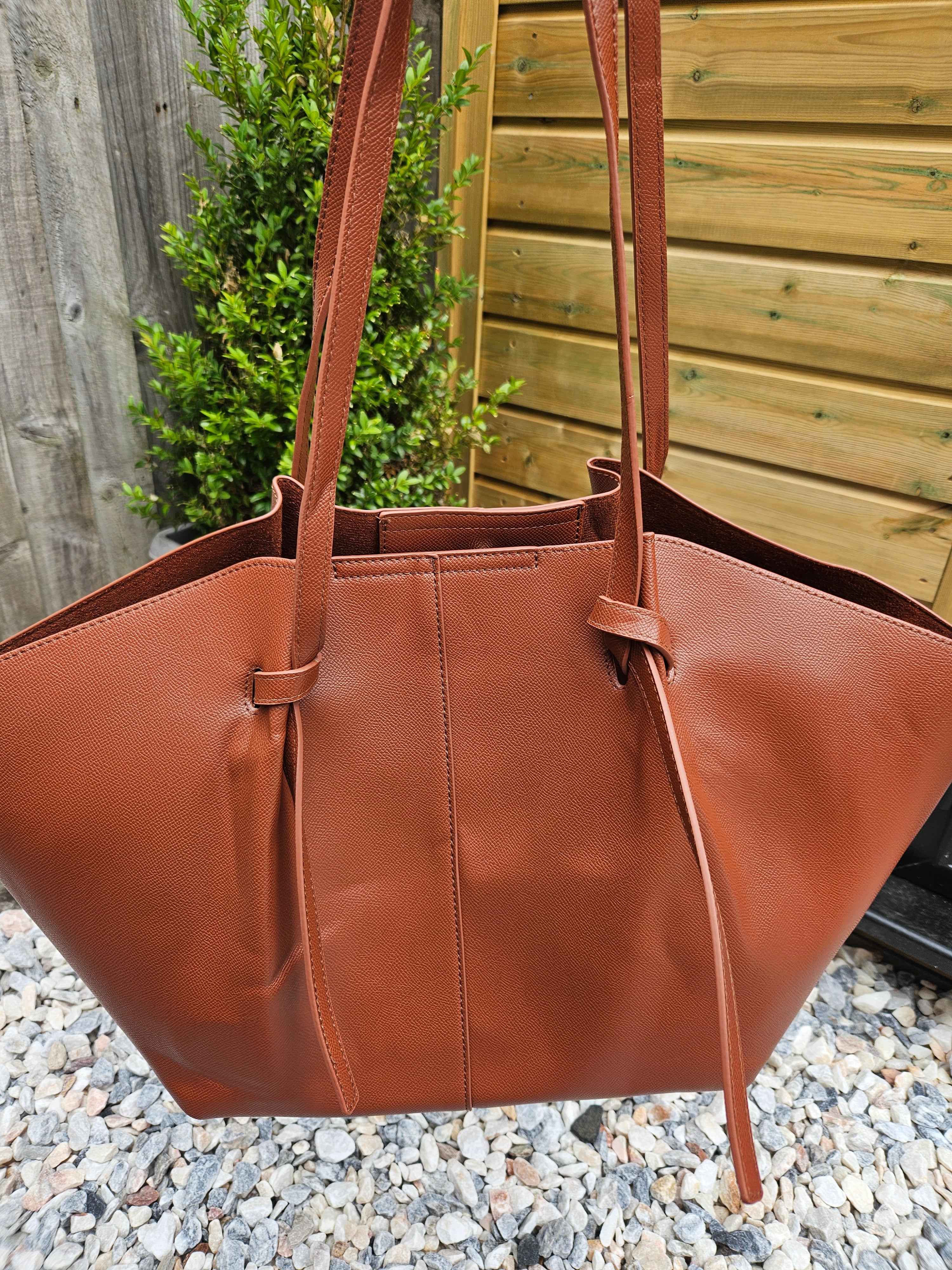 Demi tote bag - Tan