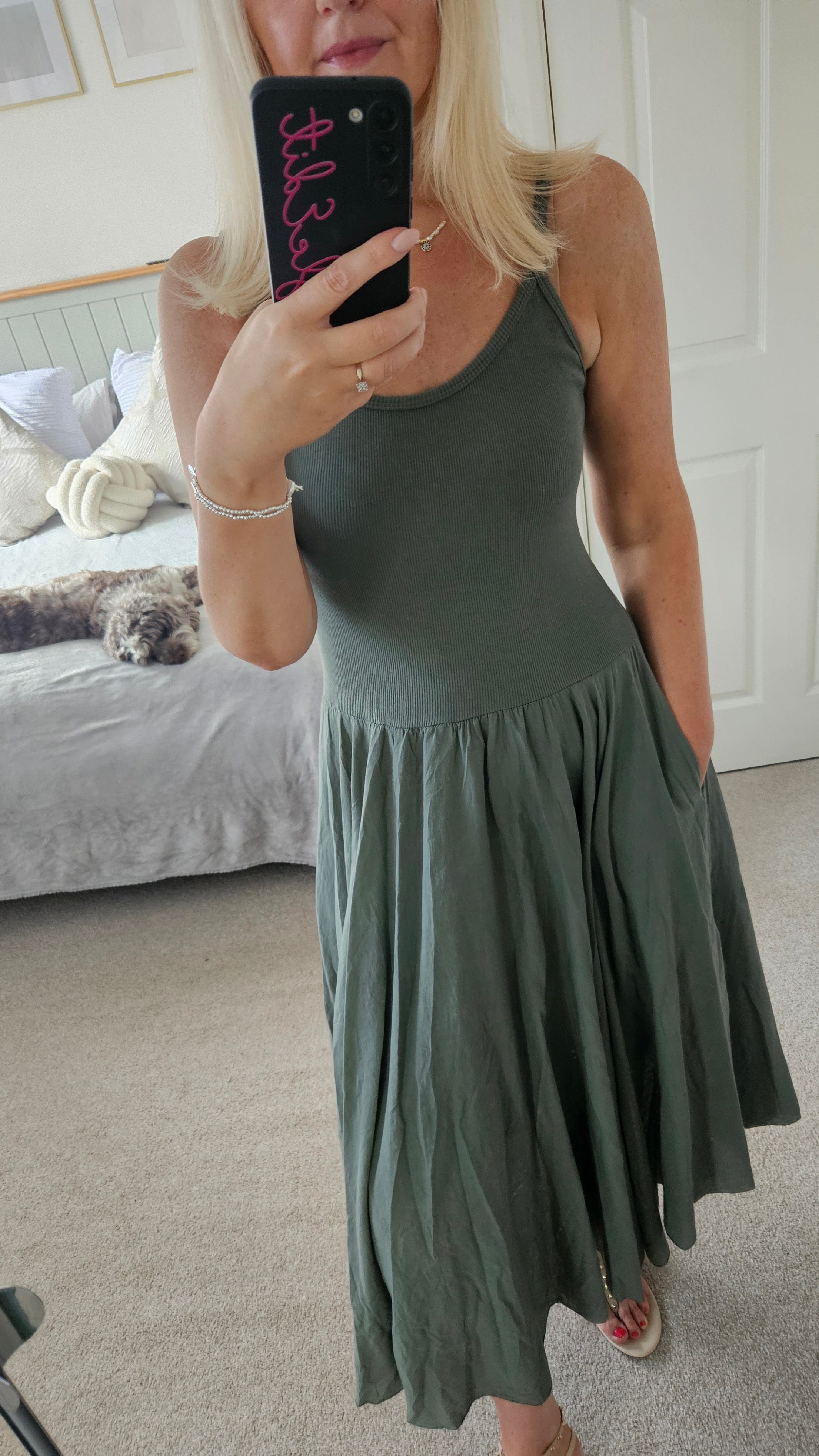 Tiffany dress - Khaki